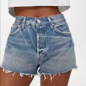 NWT AGOLDE Parker Short in Swapmeet Dark